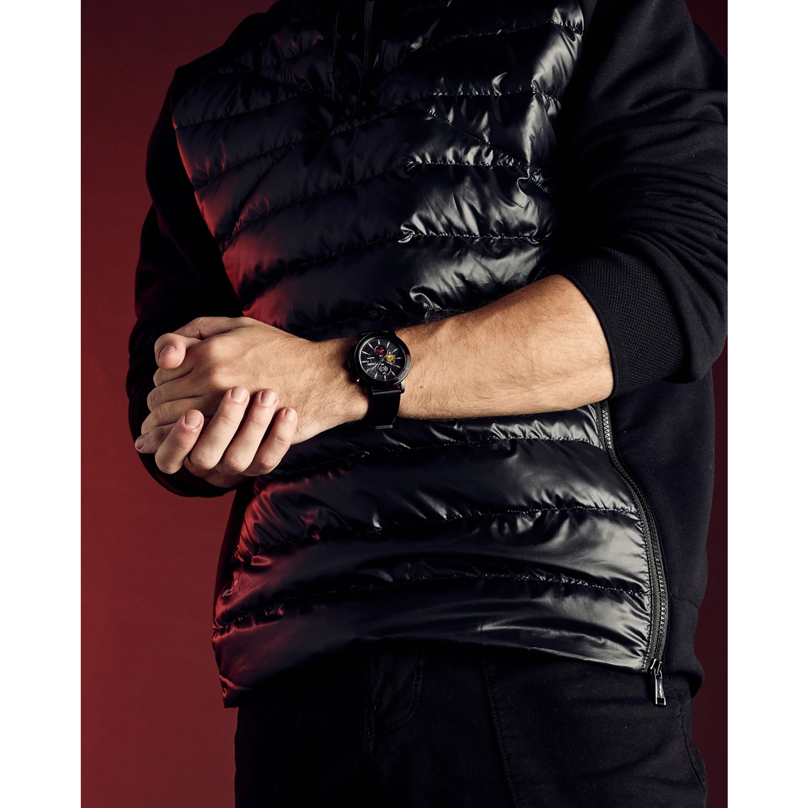 Reloj Citizen Darth Vader Negro vivos rojos edición especial Star Wars para caballero CA0769-04W | Elegancia Relojeria